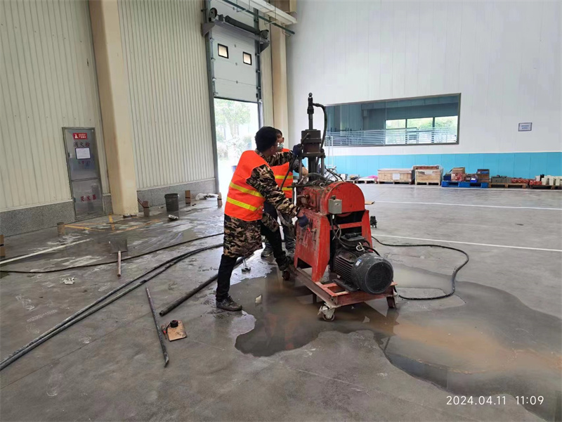 泸州厂房地面下沉塌陷注浆加固施工